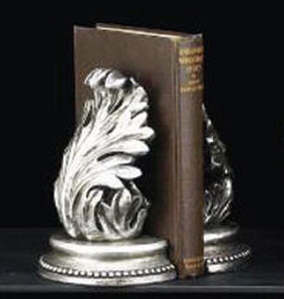 Decorative Leaf Bookends